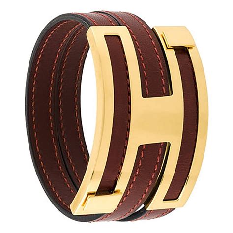 hermes brosche|hermes leather bracelets.